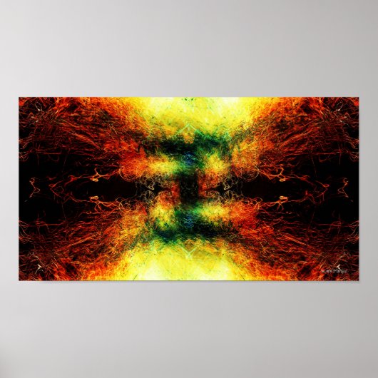 Fiery Fusion Poster (Voorkant)