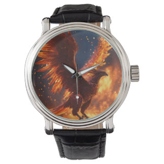 Fiery Galaxy Watch Face Horloge