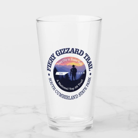 Fiery Gizzard Trail (rd2) Glas (Voorkant)