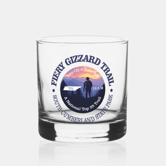 Fiery Gizzard Trail (rd2) Whisky Glas (Voorkant)
