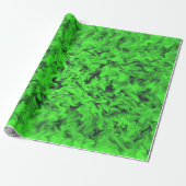 Fiery Green Cadeaupapier (Uitgerold)