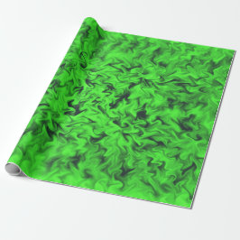 Fiery Green Cadeaupapier