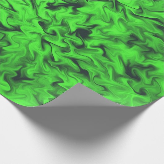 Fiery Green Cadeaupapier (Hoek)