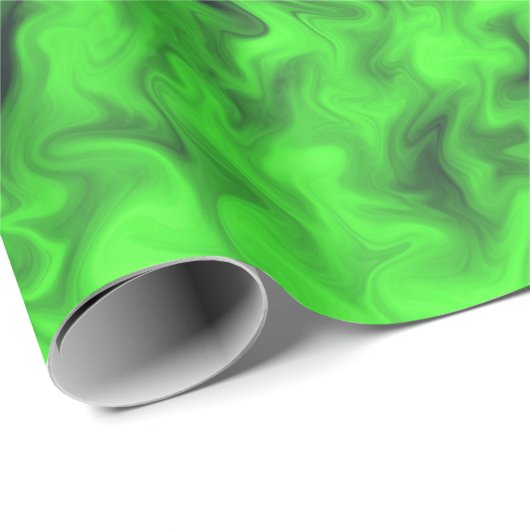 Fiery Green Cadeaupapier (Rol Hoek)