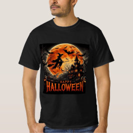 Fiery Halloween Horror T-shirt - T-shirt