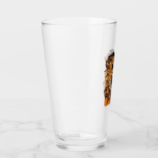 Fiery Inferno Cat Glas (Rechts)