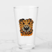 Fiery Inferno Cat Glas (Voorkant)