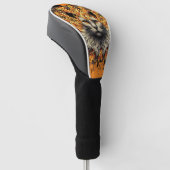 Fiery Inferno Cat Golfheadcover (Schuin)