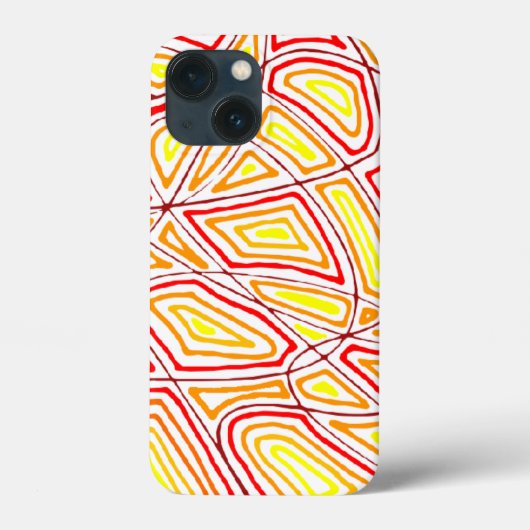 Fiery iPhone Case (Achterkant)
