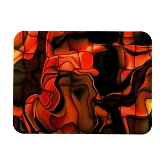 Fiery Jigzaag Magneet (Horizontaal)