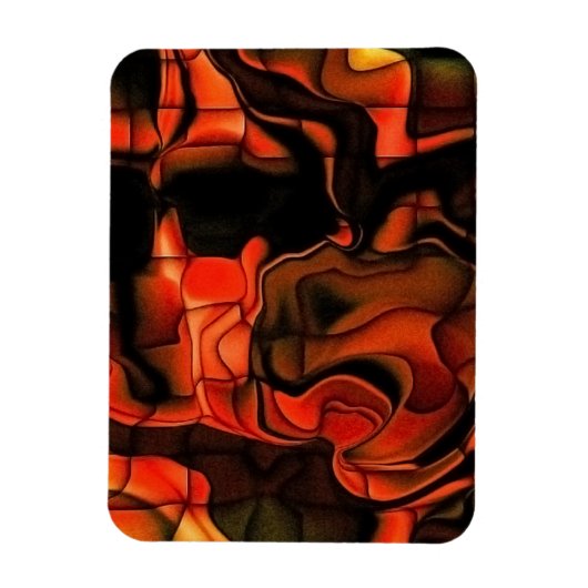 Fiery Jigzaag Magneet (Verticaal)