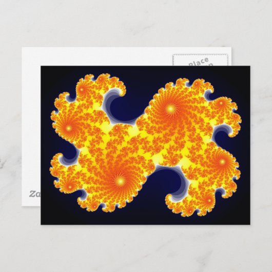 Fiery Julia 324048 Briefkaart (Voorkant / Achterkant)