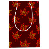 Fiery Leaf Medium Cadeauzakje (Voorkant)