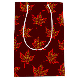 Fiery Leaf Medium Cadeauzakje