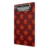 Fiery Leaves Mini Klembord (Angled2)