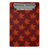 Fiery Leaves Mini Klembord (Voorkant)