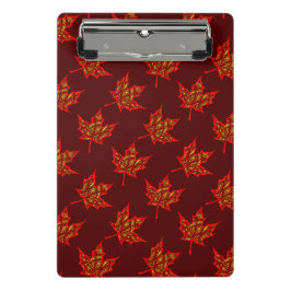 Fiery Leaves Mini Klembord