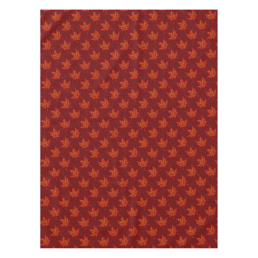 Fiery Leaves Tafelkleed (Voorkant)