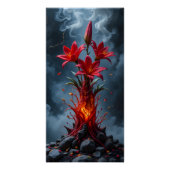 Fiery Lily Fantasy Perfect Poster (Voorkant)