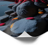 Fiery Lily Fantasy Perfect Poster (Hoek)