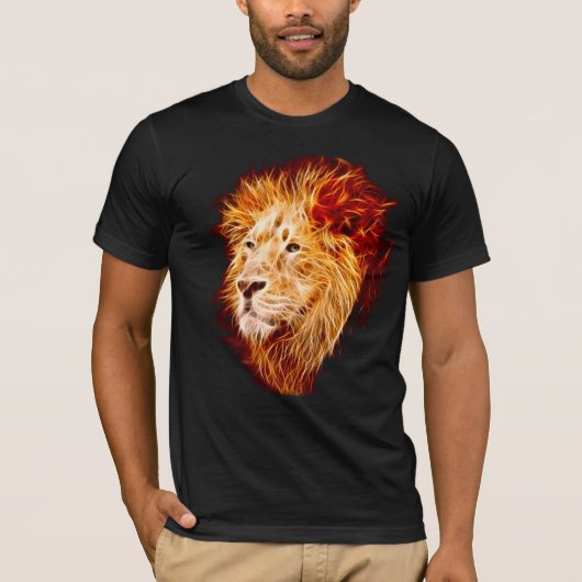 Fiery Lion T-shirt (Voorkant)