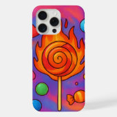Fiery Lollipop iPhone Hoesje (Achterkant)