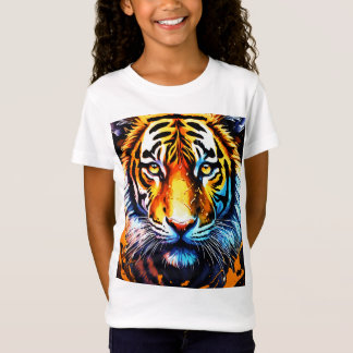 Fiery Majesty - Het brullende T-shirt van de Leeuw
