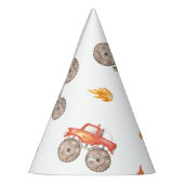 Fiery Monster Trucks Feesthoedjes (Links)