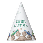 Fiery Monster Trucks Feesthoedjes (Voorkant)