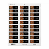 Fiery Naaldwerk caleidoscoop Etiket (Full Sheet)