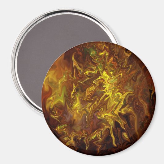 Fiery Nebula.... Magneet (Voorkant / Achterkant)