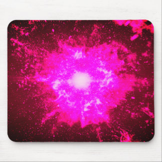 'Fiery Nebula' Sci-Fi Art Mousepad Muismat