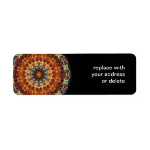 Fiery Needlework kaleidoscoop Etiket
