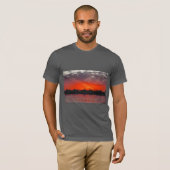 Fiery Nile River Sunset T-Shirt (Voorkant volledig)