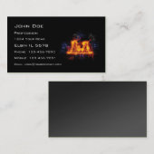 Fiery Nuclear Facility Visitekaartje (Voorkant / Achterkant)