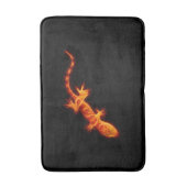 Fiery Oranje Gecko Badmat (Voorkant Verticaal)