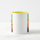 Fiery oranje sky mok (Midden)