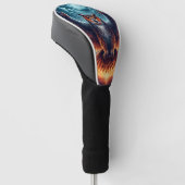 Fiery Owl Phoenix Ascension Golfheadcover (Schuin)