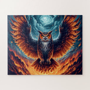 Fiery Owl Phoenix Ascension Legpuzzel