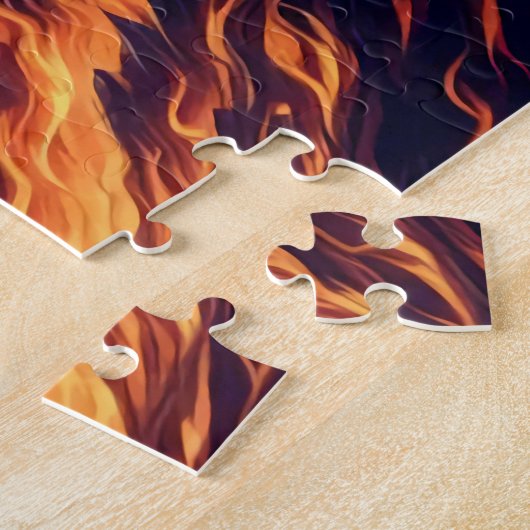 Fiery Owl Phoenix Ascension Legpuzzel (Zijkant)