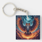 Fiery Owl Phoenix Ascension Sleutelhanger (voorkant)