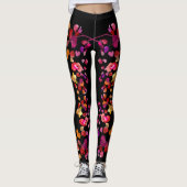 Fiery Petals Leggings (Voorkant)