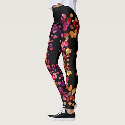 Fiery Petals Leggings (Links)