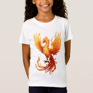 Fiery Phoenix Flying Opstijgend uit de as T-shirt