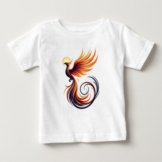 Fiery Phoenix Kinder T-shirt (Voorkant)