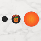 Fiery Pumpkin-ontwerp Confetti (Voorkanten)