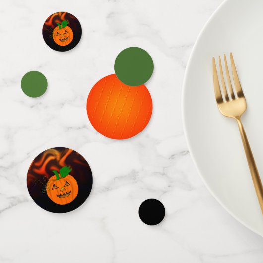 Fiery Pumpkin-ontwerp Confetti (Groep)
