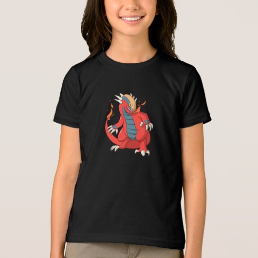 Fiery Red Dragon Shirt (Voorkant)