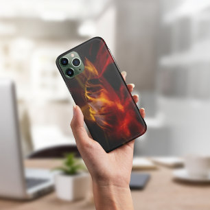 Fiery Red- en Gold-telefoondoosjes Case-Mate iPhone Case