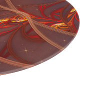 Fiery Red Moon Snijplank (Hoek)